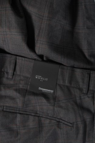Pantaloni de bărbați Dressmann, Mărime M, Culoare Gri, Preț 286,18 Lei