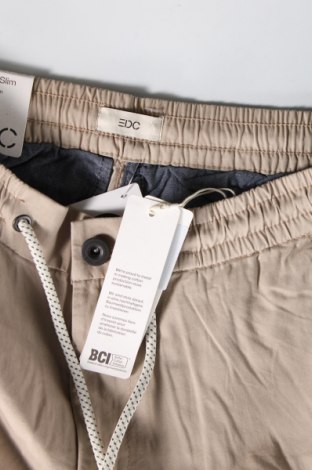 Ανδρικό παντελόνι Edc By Esprit, Μέγεθος M, Χρώμα  Μπέζ, Τιμή 12,11 €