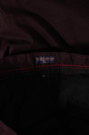 Pánské kalhoty  Franco Bettoni, Velikost XL, Barva Červená, Cena  139,00 Kč