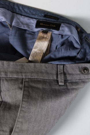 Мъжки панталон Massimo Dutti, Размер L, Цвят Сив, Цена 45,68 лв.