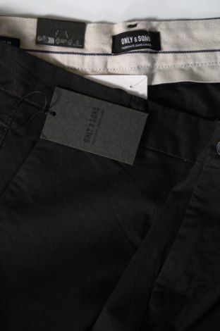 Pantaloni de bărbați Only & Sons, Mărime L, Culoare Negru, Preț 37,83 Lei