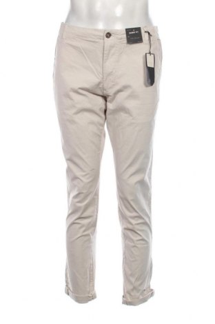 Мъжки панталон Pull&Bear, Размер M, Цвят Сив, Цена 15,64 лв.