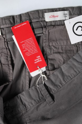 Ανδρικό παντελόνι S.Oliver, Μέγεθος XL, Χρώμα Γκρί, Τιμή 10,76 €