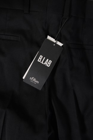 Мъжки панталон S.Oliver Black Label, Размер L, Цвят Черен, Цена 19,80 лв.