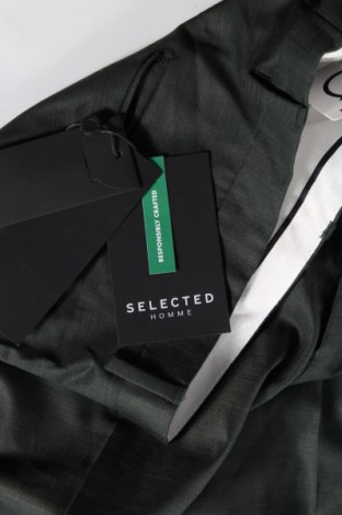 Мъжки панталон Selected Homme, Размер XL, Цвят Зелен, Цена 95,00 лв.