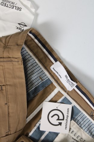 Pantaloni de bărbați Selected Homme, Mărime S, Culoare Maro, Preț 50,00 Lei
