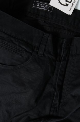 Ανδρικό παντελόνι Studio, Μέγεθος S, Χρώμα Μαύρο, Τιμή 2,87 €