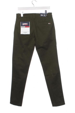 Pantaloni de bărbați Tommy Jeans, Mărime M, Culoare Verde, Preț 219,90 Lei