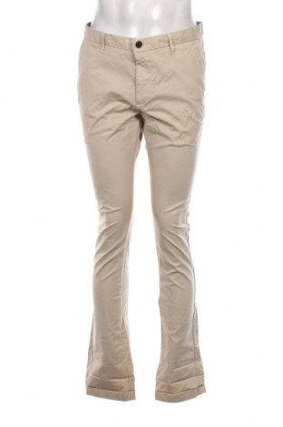 Pantaloni de bărbați Zara Man, Mărime M, Culoare Bej, Preț 17,11 Lei