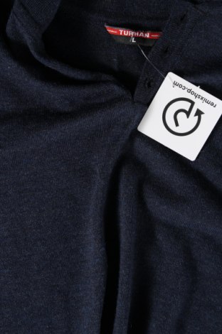 Ανδρικό πουλόβερ, Μέγεθος L, Χρώμα Μπλέ, Τιμή 14,83 €