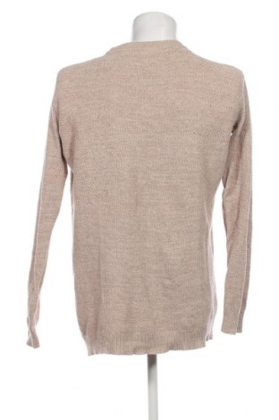 Мъжки пуловер, Размер L, Цвят Бежов, Цена 9,57 лв.