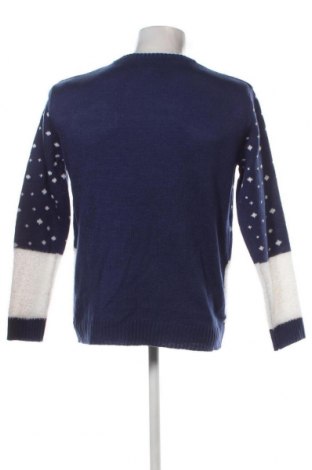 Ανδρικό πουλόβερ, Μέγεθος M, Χρώμα Μπλέ, Τιμή 5,56 €