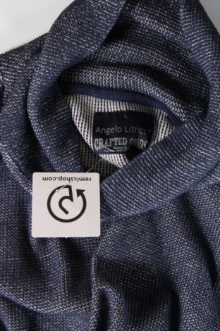 Мъжки пуловер Angelo Litrico, Размер L, Цвят Син, Цена 14,08 лв.