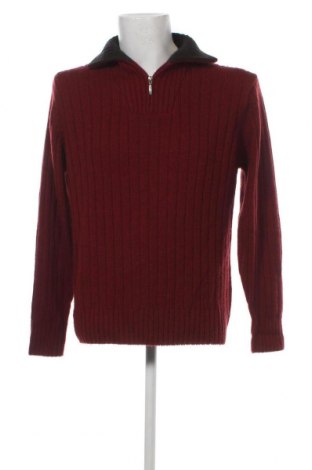 Мъжки пуловер Biaggini, Размер M, Цвят Червен, Цена 11,60 лв.