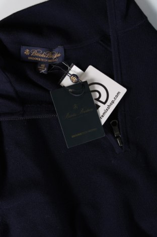 Мъжки пуловер Brooks Brothers, Размер XS, Цвят Син, Цена 66,85 лв.