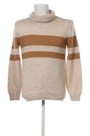 Мъжки пуловер C&A, Размер M, Цвят Бежов, Цена 10,73 лв.