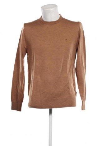 Ανδρικό πουλόβερ Calvin Klein, Μέγεθος L, Χρώμα Καφέ, Τιμή 50,46 €
