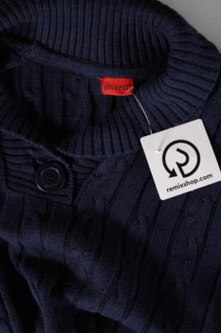 Ανδρικό πουλόβερ Diversi, Μέγεθος M, Χρώμα Μπλέ, Τιμή 3,72 €