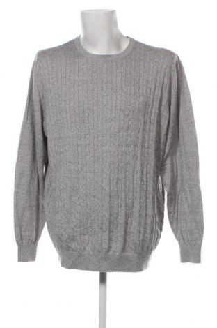Мъжки пуловер Dressmann, Размер 3XL, Цвят Сив, Цена 26,64 лв.