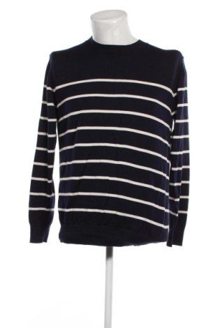 Ανδρικό πουλόβερ Dressmann, Μέγεθος XL, Χρώμα Μπλέ, Τιμή 6,39 €