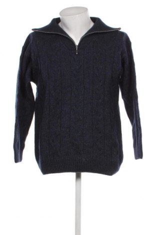 Мъжки пуловер Enrico Gorlani, Размер S, Цвят Син, Цена 9,86 лв.