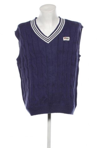 Ανδρικό πουλόβερ FILA, Μέγεθος M, Χρώμα Μπλέ, Τιμή 9,28 €