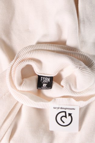 Ανδρικό πουλόβερ FSBN, Μέγεθος M, Χρώμα Λευκό, Τιμή 17,94 €