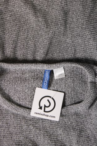 Мъжки пуловер H&M Divided, Размер S, Цвят Сив, Цена 8,70 лв.