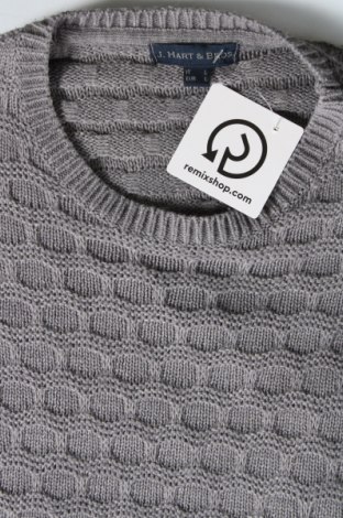 Мъжки пуловер J.Hart & Bros., Размер L, Цвят Сив, Цена 10,44 лв.