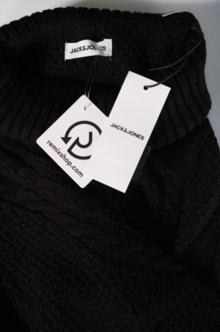 Ανδρικό πουλόβερ Jack & Jones, Μέγεθος L, Χρώμα Μαύρο, Τιμή 10,87 €