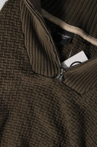 Ανδρικό πουλόβερ Jack & Jones, Μέγεθος L, Χρώμα Πράσινο, Τιμή 5,49 €