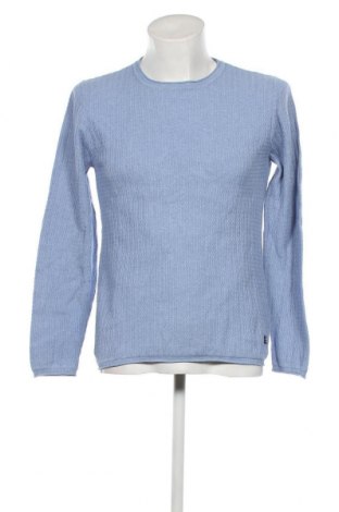 Мъжки пуловер Jack & Jones, Размер M, Цвят Син, Цена 24,00 лв.