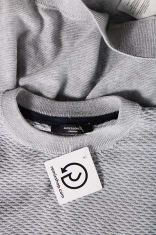Мъжки пуловер Jack & Jones PREMIUM, Размер S, Цвят Сив, Цена 7,68 лв.