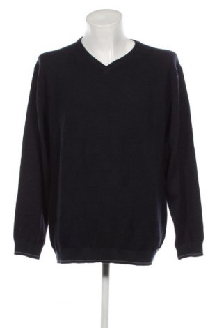 Мъжки пуловер Jean Carriere, Размер XXL, Цвят Син, Цена 9,57 лв.