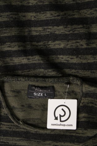 Мъжки пуловер Jean Pascale, Размер L, Цвят Зелен, Цена 9,86 лв.