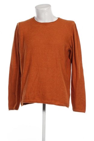 Мъжки пуловер Jean Pascale, Размер XL, Цвят Оранжев, Цена 9,86 лв.