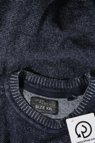 Ανδρικό πουλόβερ Jean Pascale, Μέγεθος XXL, Χρώμα Μπλέ, Τιμή 17,94 €