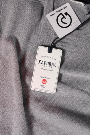 Ανδρικό πουλόβερ Kaporal, Μέγεθος S, Χρώμα Γκρί, Τιμή 8,54 €