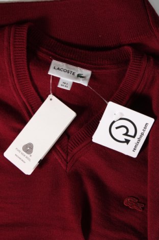 Мъжки пуловер Lacoste, Размер XS, Цвят Червен, Цена 141,34 лв.