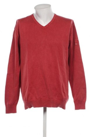 Мъжки пуловер Napapijri, Размер XXL, Цвят Червен, Цена 29,24 лв.