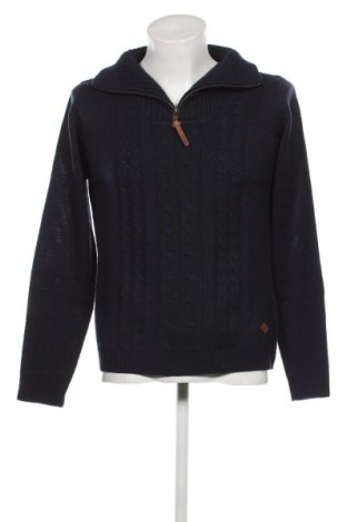 Ανδρικό πουλόβερ Oxmo, Μέγεθος XL, Χρώμα Μπλέ, Τιμή 11,62 €