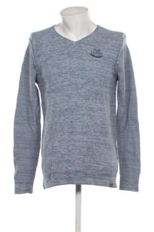 Мъжки пуловер Pme Legend, Размер L, Цвят Син, Цена 34,76 лв.