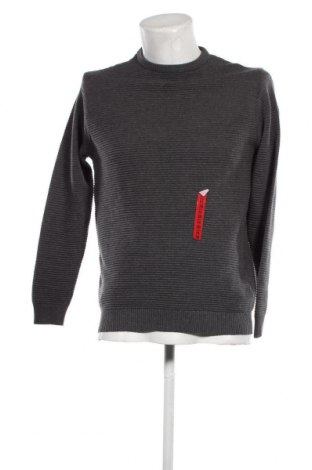 Мъжки пуловер Pull&Bear, Размер M, Цвят Сив, Цена 16,56 лв.