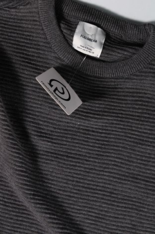 Ανδρικό πουλόβερ Pull&Bear, Μέγεθος M, Χρώμα Γκρί, Τιμή 10,67 €