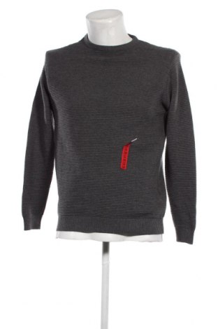 Ανδρικό πουλόβερ Pull&Bear, Μέγεθος M, Χρώμα Γκρί, Τιμή 10,43 €