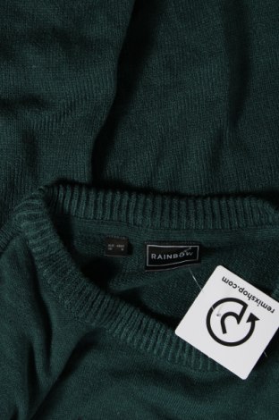 Мъжки пуловер Rainbow, Размер L, Цвят Зелен, Цена 9,57 лв.