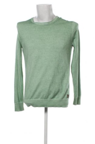 Мъжки пуловер S.Oliver, Размер M, Цвят Зелен, Цена 11,04 лв.