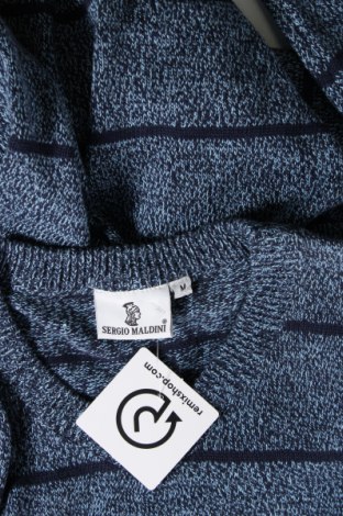 Мъжки пуловер Sergio Maldini, Размер M, Цвят Многоцветен, Цена 11,02 лв.