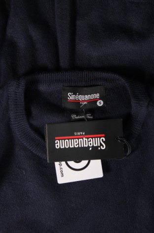Ανδρικό πουλόβερ Sinequanone, Μέγεθος S, Χρώμα Μπλέ, Τιμή 23,81 €
