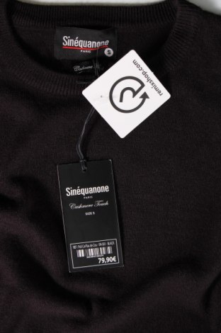 Ανδρικό πουλόβερ Sinequanone, Μέγεθος S, Χρώμα Μαύρο, Τιμή 10,21 €